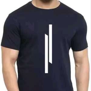 Dzee Dark Blue Tshirt For Men